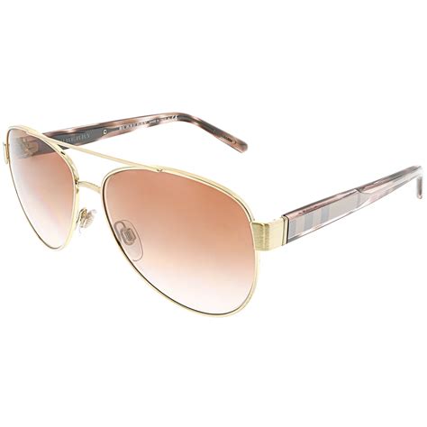 burberry sunglasses b3084|BURBERRY Women's 0be3084 Aviator .